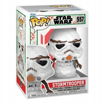 Figurka Funko Pop! #557 Świąteczny Szturmowiec Stormtrooper - Star Wars
