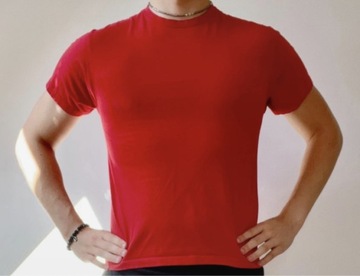 Męska koszulka czerwona