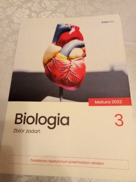 Biomedica zbiór zadań biologia tom 3 matura 2022