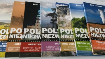 Przewodnik atlas Polska niezwykła 7 tomów Demart Wyborcza