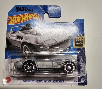 Hot Wheels corvette grand sport roadster szybcy i