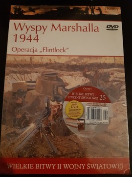 Wyspy Marshalla 1944 IIWŚ - Osprey + DVD FOLIA