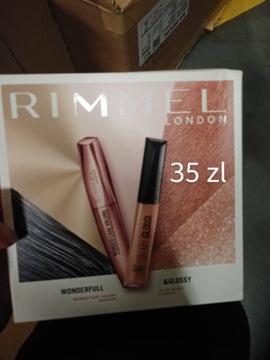 Zestaw kosmetyków damski Rimmel Tusz I blyszczyk