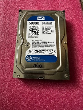 DYSK TWARDY HDD WD 500GB 3,5 WD5000AAKX SATA 