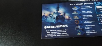 World of warships kod bonusowy 