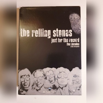 The Rolling Stones "Just for the record" 4 x DVD