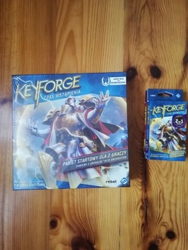 Keyforge - czas Wstąpienia + dwie talie