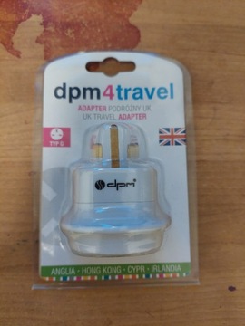 Adapter podróżny DPM PF01GB-W UK Biały