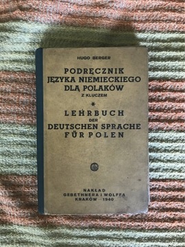 Podręcznik j. niemieckiego dla Polaków - H. Berger