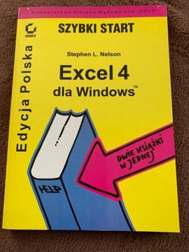 EXCEL 4 dla Windows Szybki Start Stephen   B