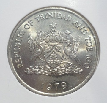 Trynidad i Tobago $ 1 dolar dollar 1979 FAO Ładny