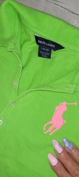 < RALPH LAUREN Urocza koszulka polo 152/164