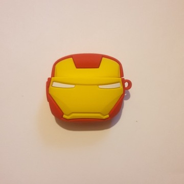 Apple Airpods 3 etui Iron Man postać z filmu