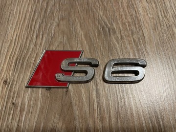 Emblemat Logo Audi S6 C7 znaczek