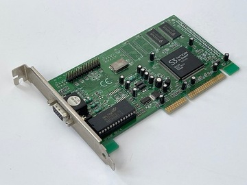Stara karta VGA S3 TRIO 3D/2X 86C386 AGP 4GB