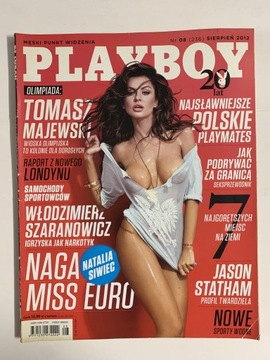 Playboy 8/2012r. Natalia Siwiec magazyn erotyczny