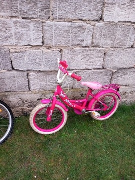 Rowerek dla dziecka dziewczynie różowy 609028576