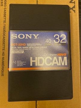 Kaseta SONY HDCAM 32 - nowa taśma hd cam