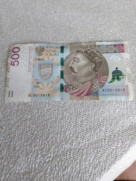 Banknot 500zł