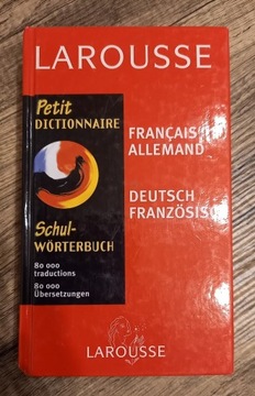 Larousse Petit Dictionnaire Francais-Allemand, Allemand-Francais