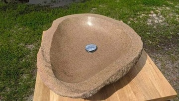 Umywalka nabloatowa z kamienia polnego 