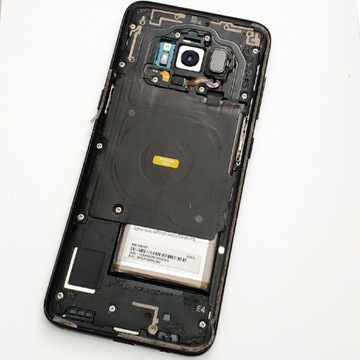 Samsung S8 g950f płyta główna z podzespołami.