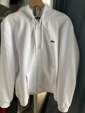 Bluza Lacoste Biała Najnowsza Kolekcja