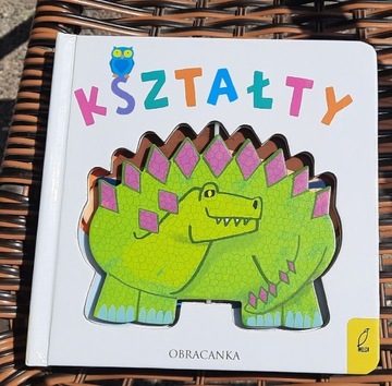 Książeczka kształty obracanki stan bdb