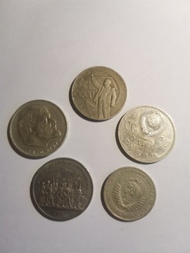 Monety ZSSR różne 