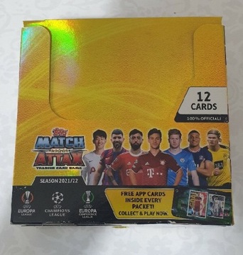 BOX MATCH ATTAX UEFA 2021/22 KARTY 24 SASZETKI 