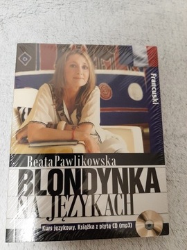 Blondynka na językach Francuski Pawlikowska + CD