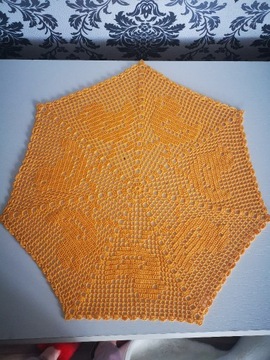 Serwetka wielkanocna pomarańczowa 40 cm