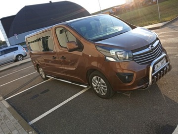 Wynajem busa 8-osobowy. Opel Vivaro. Z kierowcą