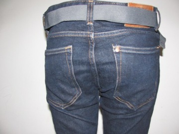 spodnie DENIM slim low waist 29/32 CN175/74A H&M
