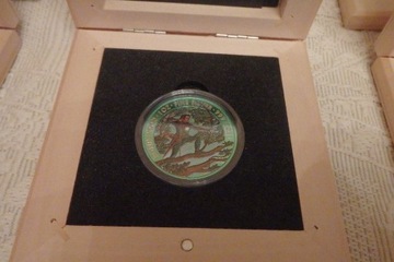 2 funty Robin Hood srebrna moneta 1 oz srebro ag 