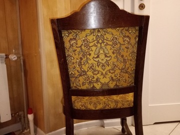 Krzesło dab tapicerka 