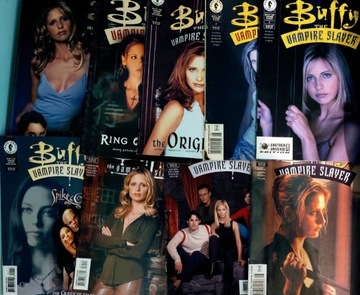 Buffy The Vampire Slayer komiksy, książka + puzzle