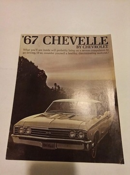 1967 Chevrolet Chevelle prospekt