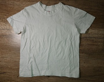T-shirt 122-128 biały