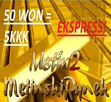 Metin2 YANG POLSKA 50 WON/ 5KKK JESTEM ONLINE