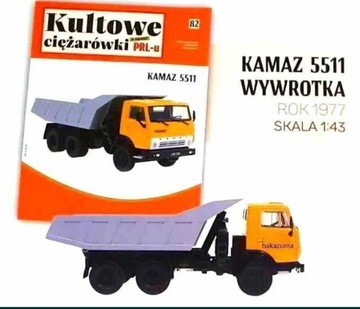 Kultowe ciężarówki prl kamaz 5511 wywrotka