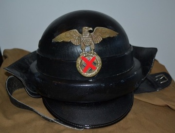 Stary Hełm''Sturzhelm NSKK Motorbrigade"sk.czapka 