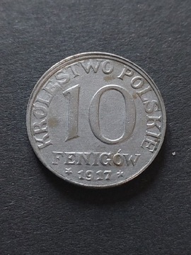 10 fenigów NBO z 1917