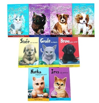 Zestaw książek dla dzieci o zwierzętach