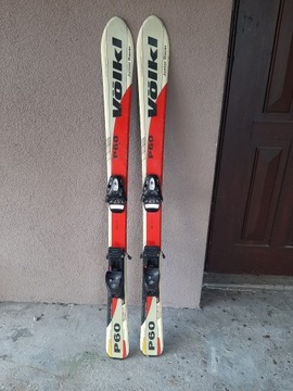 narty volkl junikor racer p60 długość 120 cm db