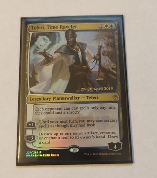  Teferi, Time Raveler Prerelease FOIL