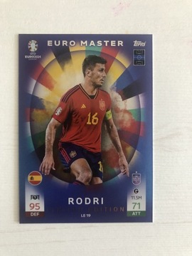 Match Attax Euro 2024 LIMITED EDITION RODRI!