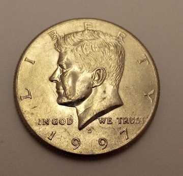 USA HALF DOLLAR 1997