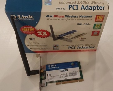 Karta sieciowa D-Link DWL-520+ Air Plus Używana