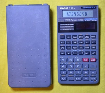 CASIO FX85 VH STARY KALKULATOR NAUKOWY SOLAR +ETUI